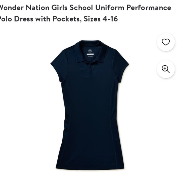 wonder nation Dresses Wonder Nation Girls School Uniform